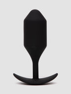 b-Vibe Snug Plug 4 XL Weighted Silicone Butt Plug 5 Inch, Black