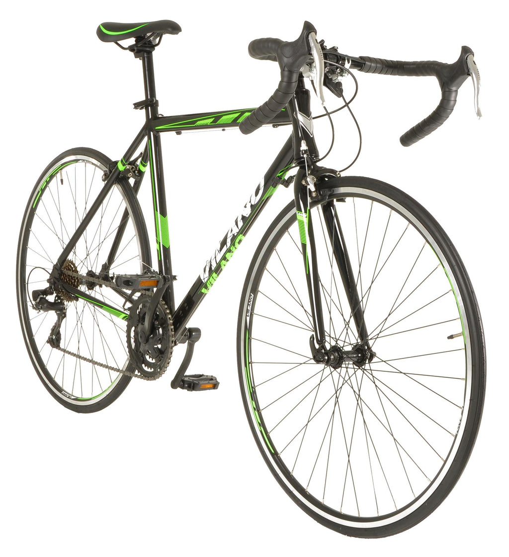Vilano R2 Commuter 21 Speed 700c Aluminum Road Bike in Black, 58 cm Medium