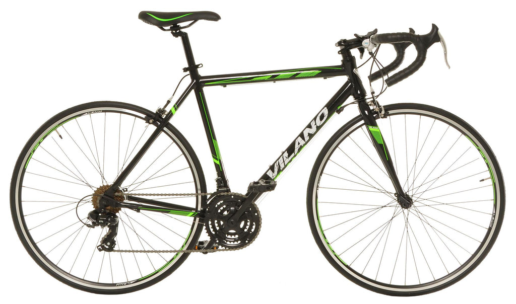 Vilano R2 Commuter 21 Speed 700c Aluminum Road Bike in Black, 58 cm Medium