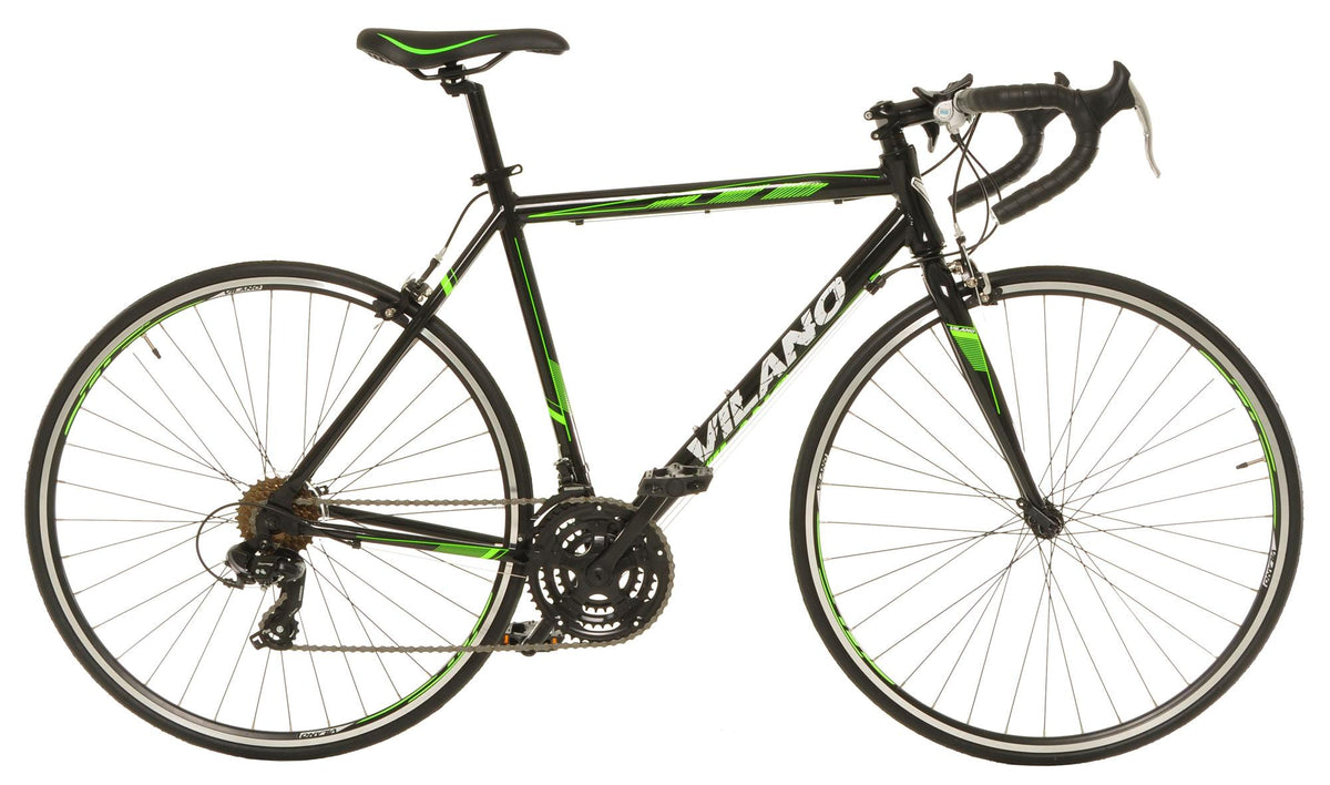 Vilano R2 Commuter 21 Speed 700c Aluminum Road Bike in Black, 58 cm Medium