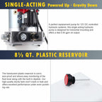 12V 8qt Single Acting Hydraulic Pump for Boat Lift Wheelchair Lift Tailgate Lift