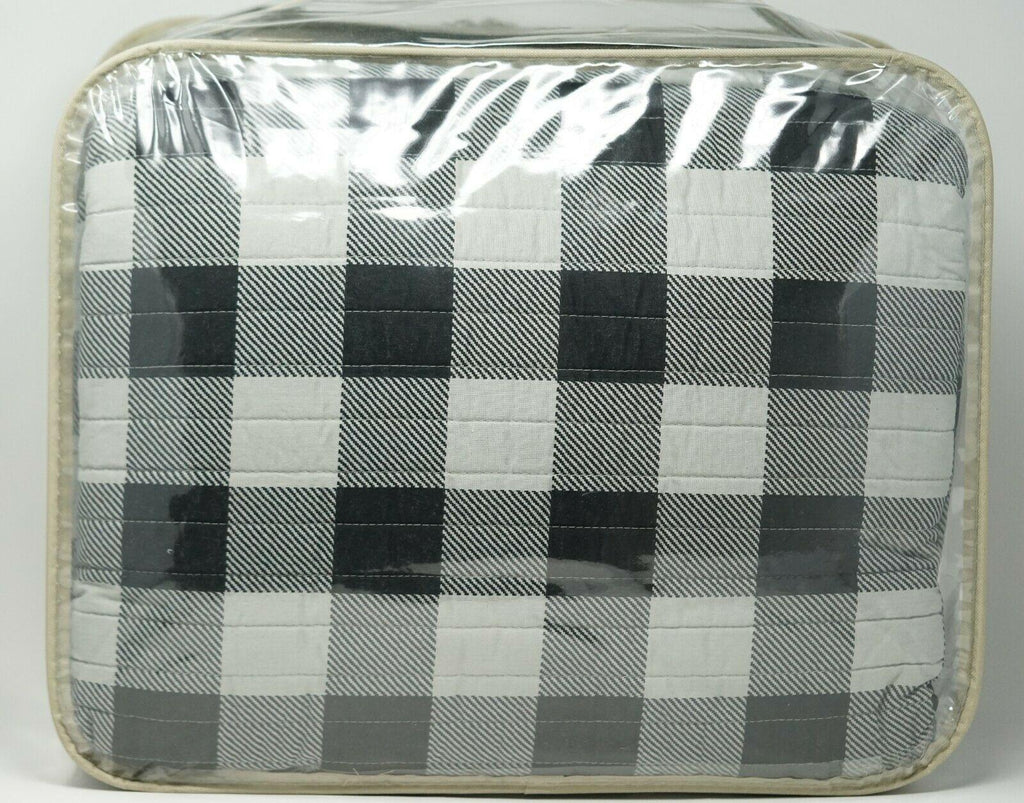 Woolrich Buffalo Check Reversible 3-Pc Oversized Quilt Mini Set / CALI KING