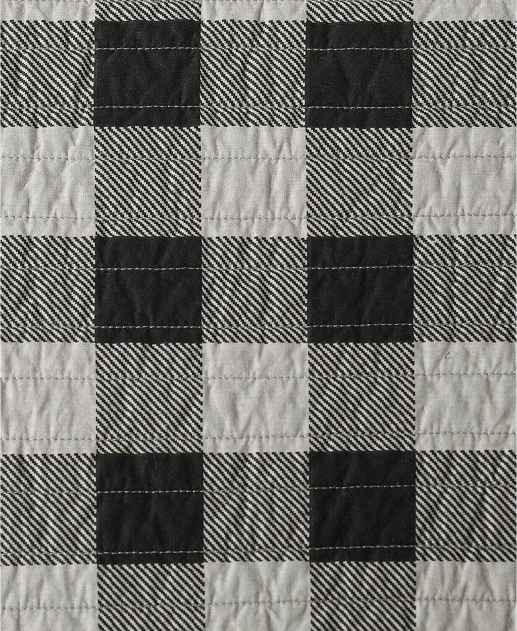 Woolrich Buffalo Check Reversible 3-Pc Oversized Quilt Mini Set / CALI KING