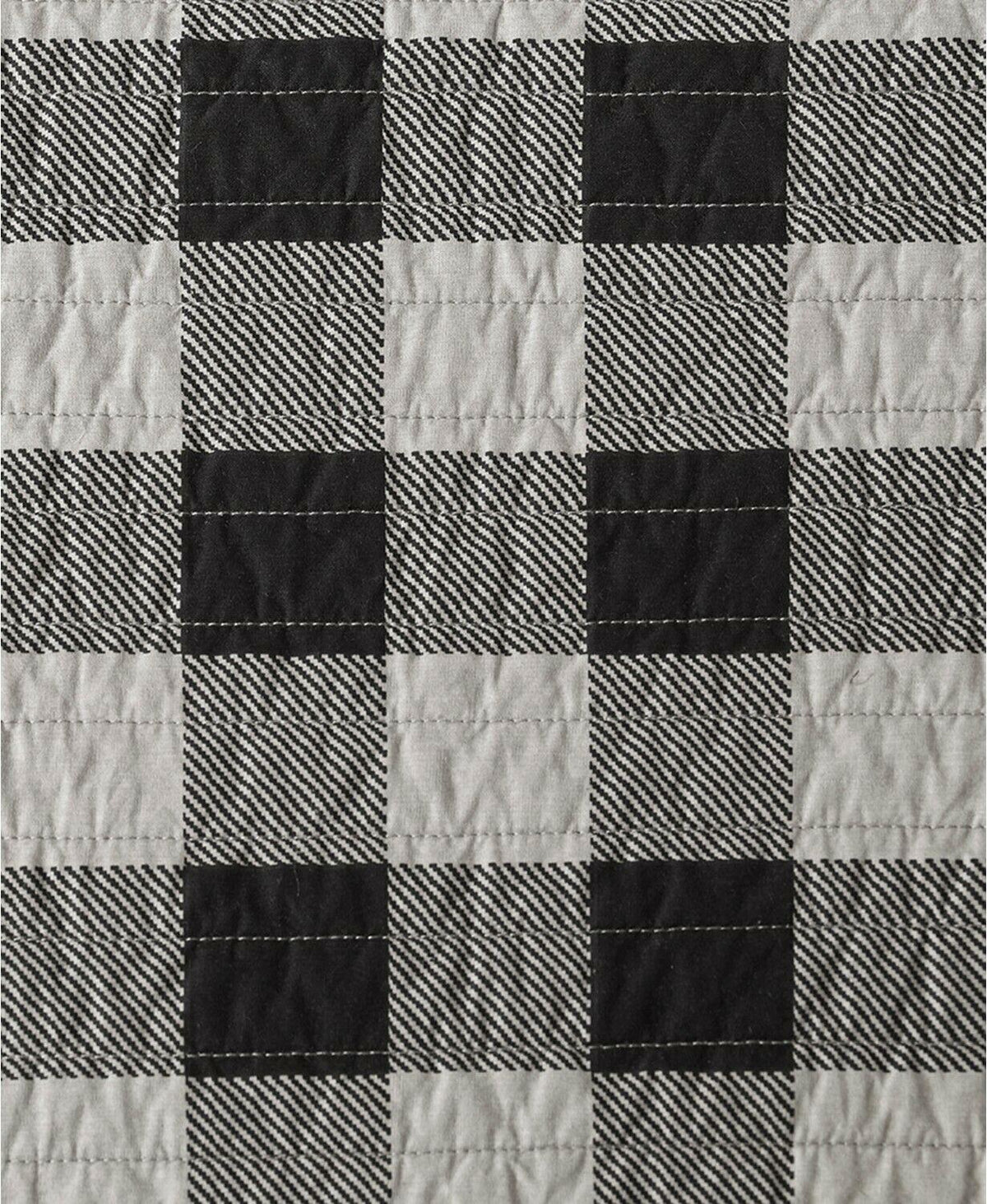 Woolrich Buffalo Check Reversible 3-Pc Oversized Quilt Mini Set / CALI KING