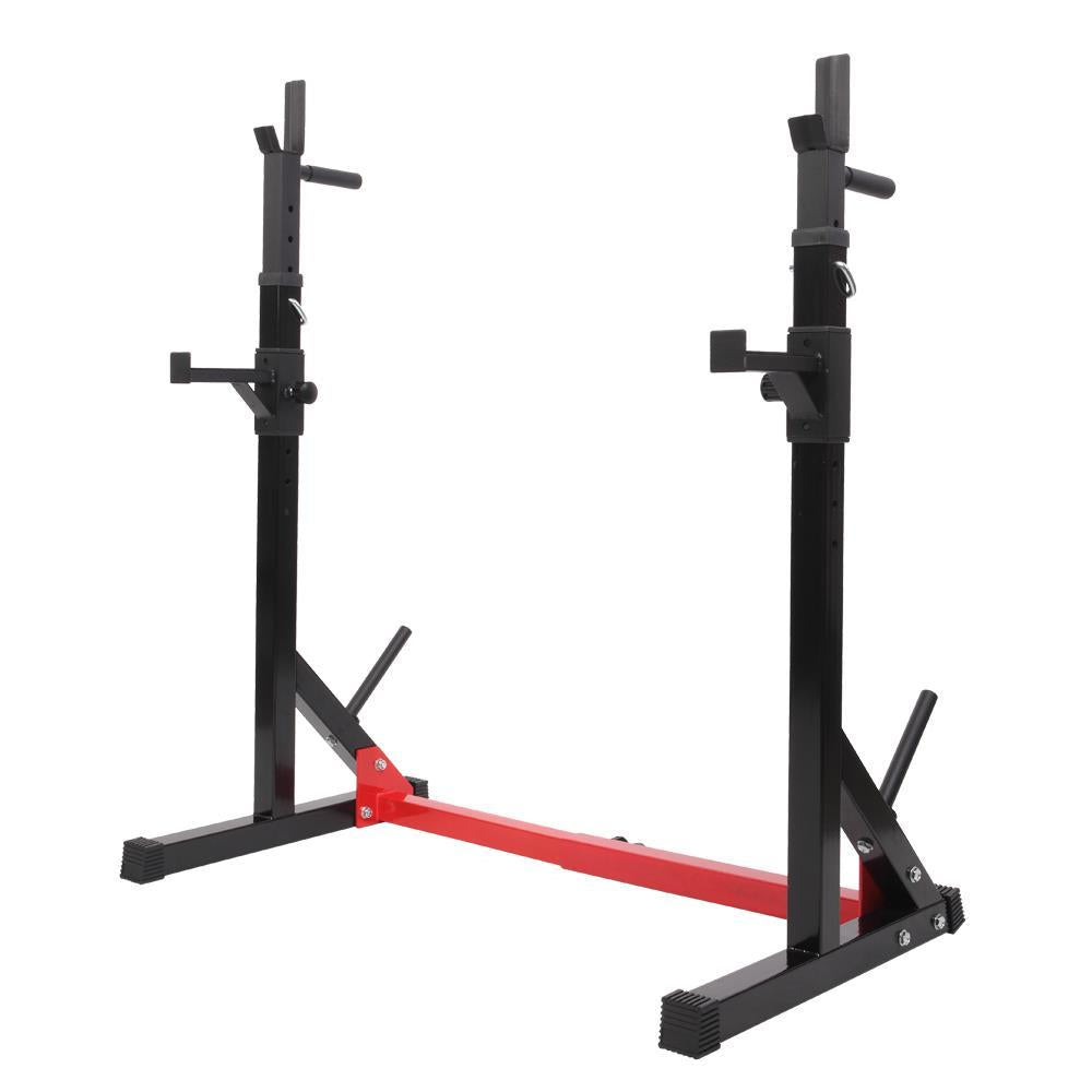 Zimtown Barbell Rack, Multifunction Adjustable Squat Dumbbell Stand