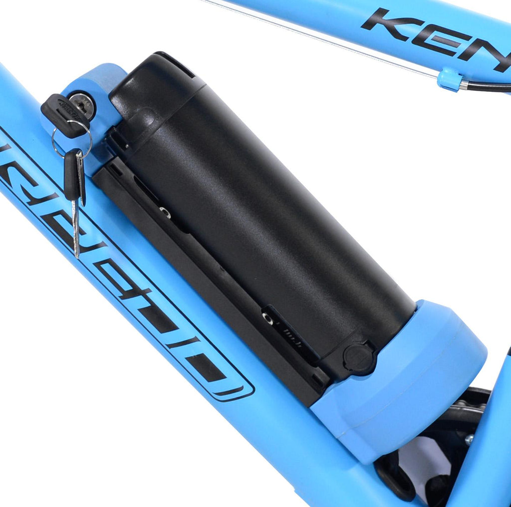 Kent 20 In. Torpedo Ebike Blue, Electric Bicycle