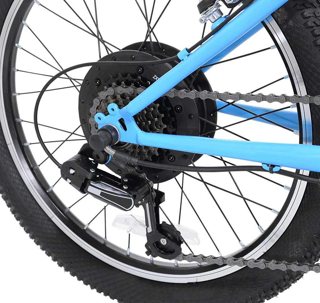 Kent 20 In. Torpedo Ebike Blue, Electric Bicycle