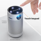 byintek p7 pocket portable pico smart android wifi 1080p 4k tv laser mini led ho