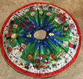 Charlie Brown PEANUTS 44" Tree Skirt LED LIGHTED Danbury Mint Battery Plug RARE!