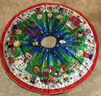 Charlie Brown PEANUTS 44" Tree Skirt LED LIGHTED Danbury Mint Battery Plug RARE!