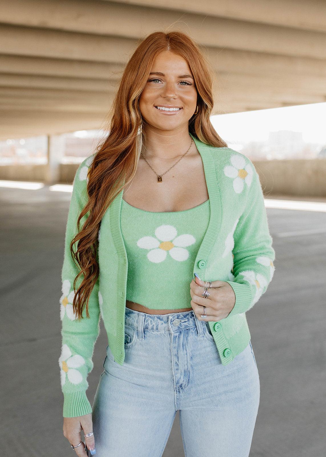 sweater &amp; cami set