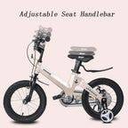 JLFSDB Kids Bike BMX Bike for Kids Boys Girls Bicycle Children Toddler Bike for 2-12 Years Old Magnesium Alloy Kids Bicycle Adjustable with Training Wheel, Size 12” 14” 16” 18” Bike