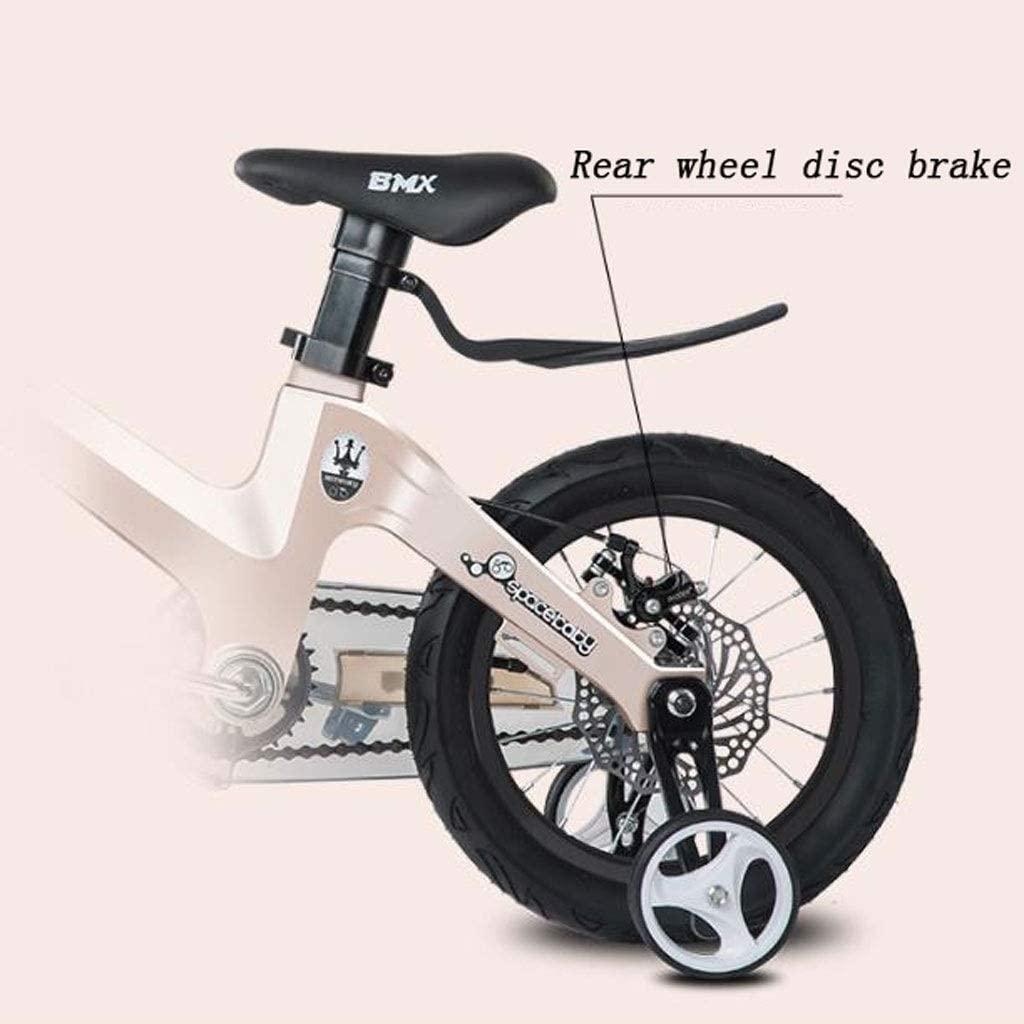 JLFSDB Kids Bike BMX Bike for Kids Boys Girls Bicycle Children Toddler Bike for 2-12 Years Old Magnesium Alloy Kids Bicycle Adjustable with Training Wheel, Size 12” 14” 16” 18” Bike