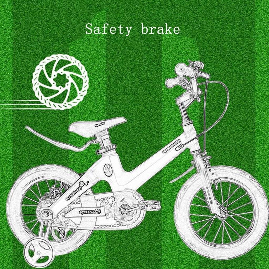 JLFSDB Kids Bike BMX Bike for Kids Boys Girls Bicycle Children Toddler Bike for 2-12 Years Old Magnesium Alloy Kids Bicycle Adjustable with Training Wheel, Size 12” 14” 16” 18” Bike