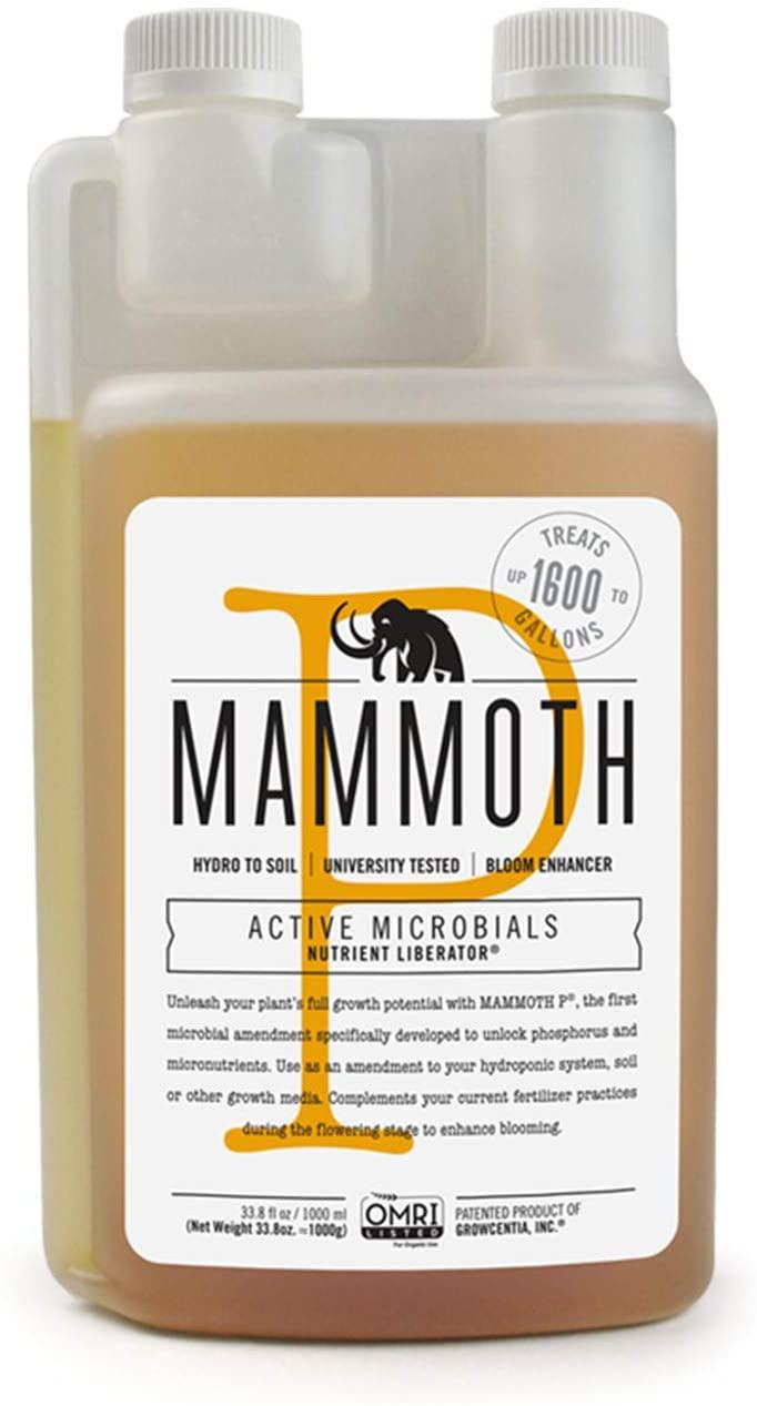 mammoth microbes organic bloom booster | hydroponic nutrient (1 litre -1000ml) | university developed and growers approved…