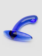 Lovehoney Sensual Glass Booty Buddy Butt Plug, Blue