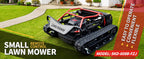 Remote-Controlled Lawnmower, 9HP Tracked Lawnmower, 22-Inch Mowing Width, Remote Start/Stop Control, Suitable for Farms, Gardens, Riverbanks, Lawns