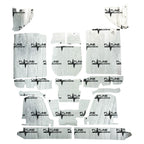 Flatline Barriers 73-80 . Cab 10-30 High Hump Truck Floor Insulation - TABT4013