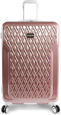 Women's Luggage Stella 29" Hardside Check in Spinner, Rose Gold, One Size