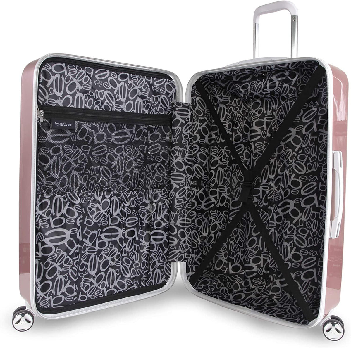 Women's Luggage Stella 29" Hardside Check in Spinner, Rose Gold, One Size