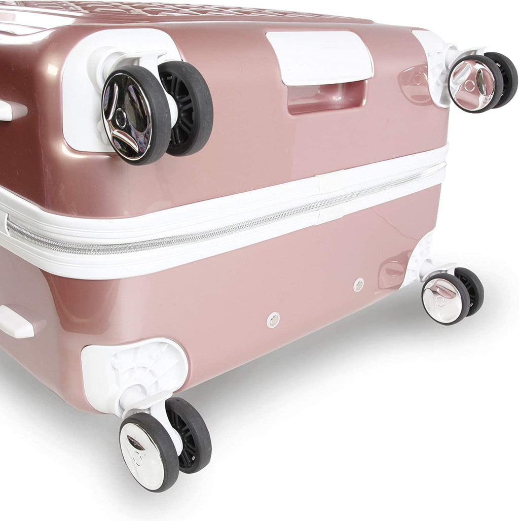 Women's Luggage Stella 29" Hardside Check in Spinner, Rose Gold, One Size
