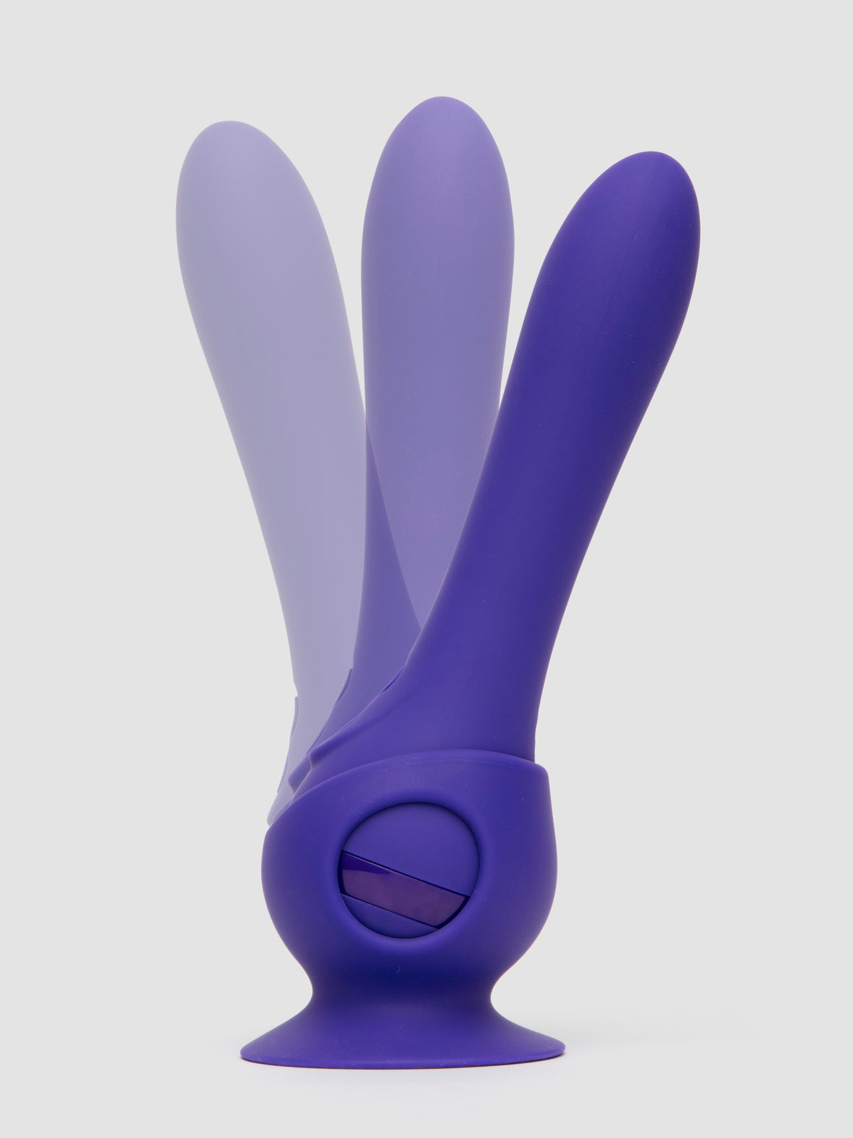 Lovehoney Gyr8tor 2 Set with Ribbed and Suction Attachments, Purple