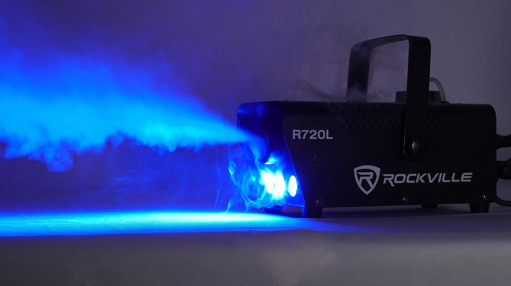 Chauvet PRO-D6 6 Ch 20A DMX-512 Dimmer Switch Pack 115V/230V+Fog Machine
