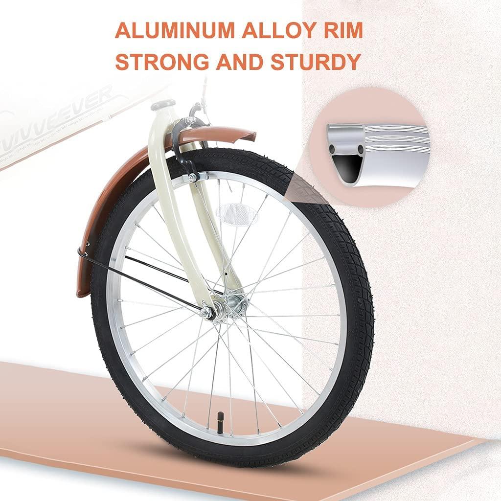 Foldable Bicycle Women’s Ultra-Light Portable Bicycle Adult 16-inch, 20-inch Bicycles Student Bike Foldable Road Bike (Color : White, Size : 16 inches)