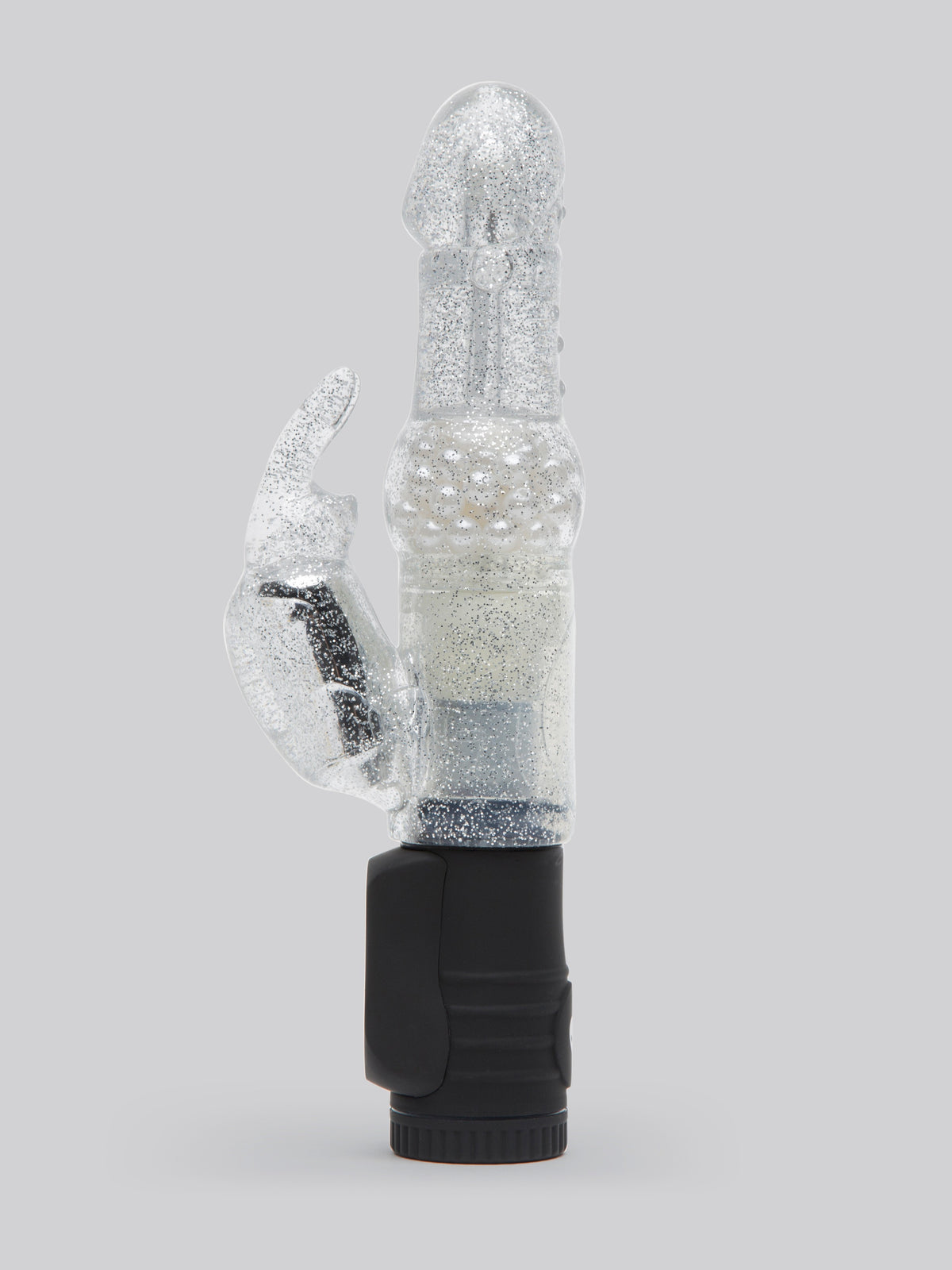 Lovehoney Jessica Rabbit 10 Function Silver Rabbit Vibrator, Silver | Silver