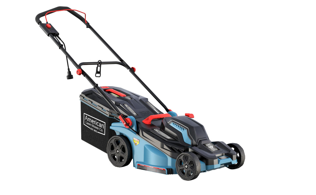 51319 19-inch 13-Amp Corded Electric Push Lawn Mower with Grass Bag