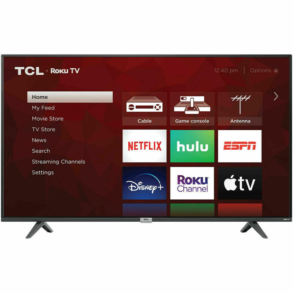 tcl 4-series 50" hdr 4k uhd smart led roku tv | 4 hdmi | 50s435