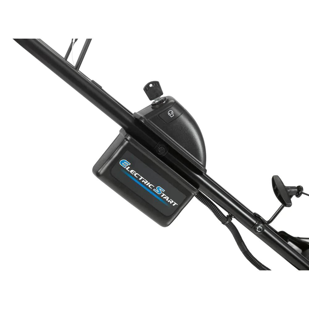 Lawn Mower 2-Blade Variable Speed Foldable-Handle Mulch-Switch Steel