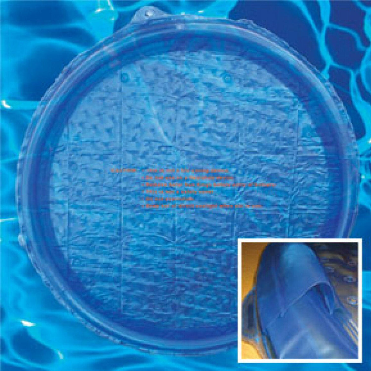 solar sun rings swimming pool heater cover ssr-101 w/ anchors (choose quantity)