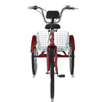 ABORON 24-Inch 7 Speed Adult Tricycles , 3-Wheels Cruiser Bike with Basket, Trikes for Women, Men, Seniors,Adult Bicycle
