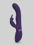 Vive MAY Rechargeable Pulsing Silicone Rabbit Vibrator, Purple