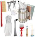 sanghai beekeeping supplies tools kit bee hive smoker brush gloves scraper honey knife b