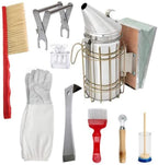 sanghai beekeeping supplies tools kit bee hive smoker brush gloves scraper honey knife b