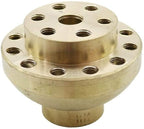 Gardening Watering 1Pc Brass Adjustable Scattering Fireworks Fountain Nozzle 1"/1.5" Three-Layer Flower with Valve Garden Landscape Pond Sprinkler Gardening Tools (Color : 1.5 inch)