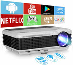 6000lms hd android wifi movie projector proyector home theater wireless video tv