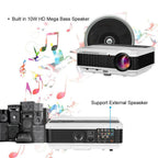 6000lms full hd android blue-tooth projector wifi home theater airplay tv hdmi