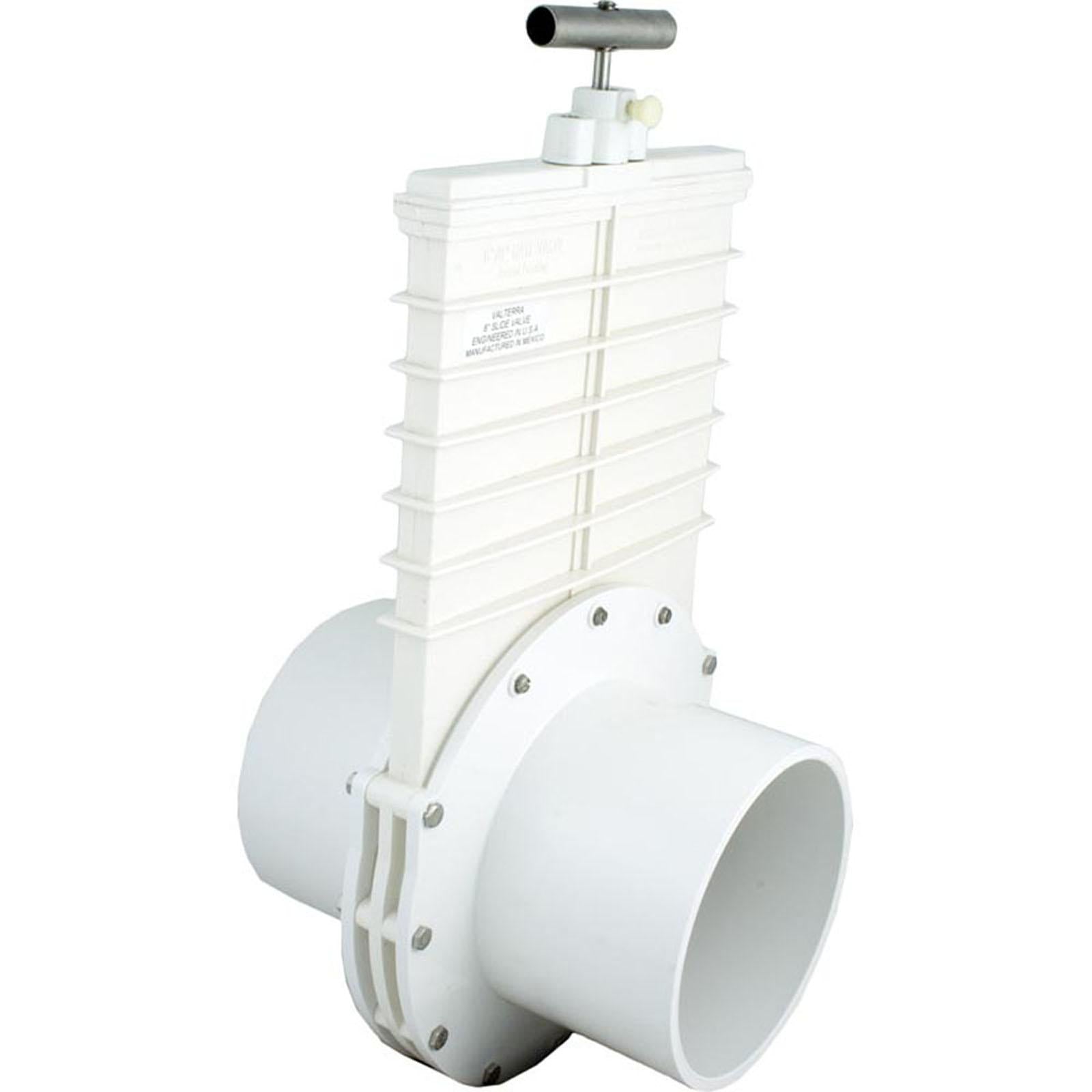 Valterra Products Gate Valve, 3 pc, SS Paddle, Valterra, 6"s x 6"s, 10psi