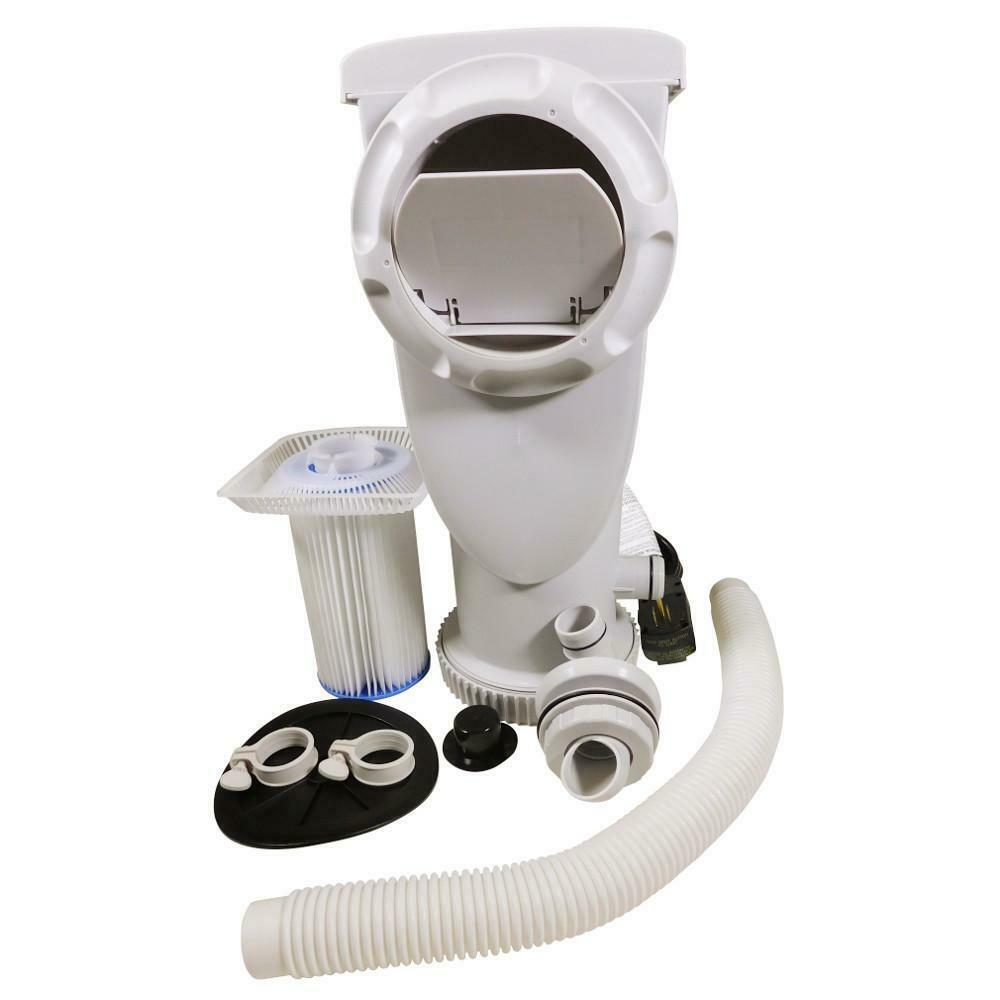 summer waves x1500+ gph skimmer plus filtration system pool pump