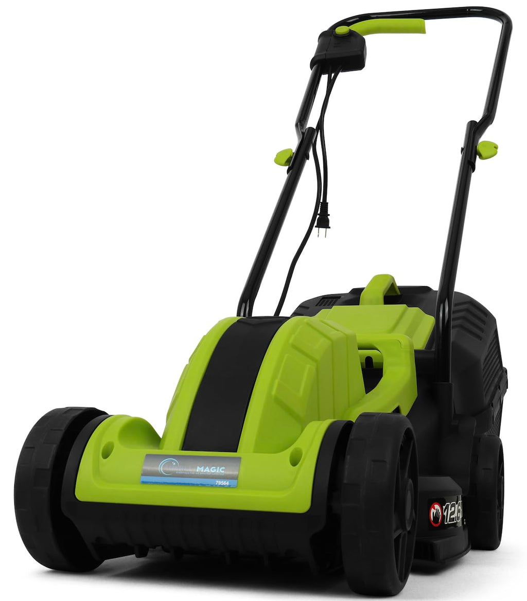 Lawn Mower, 13Inch Electric Lawn Mower Corded, 1300W Electric Powered, 3-Position Height Adjustment