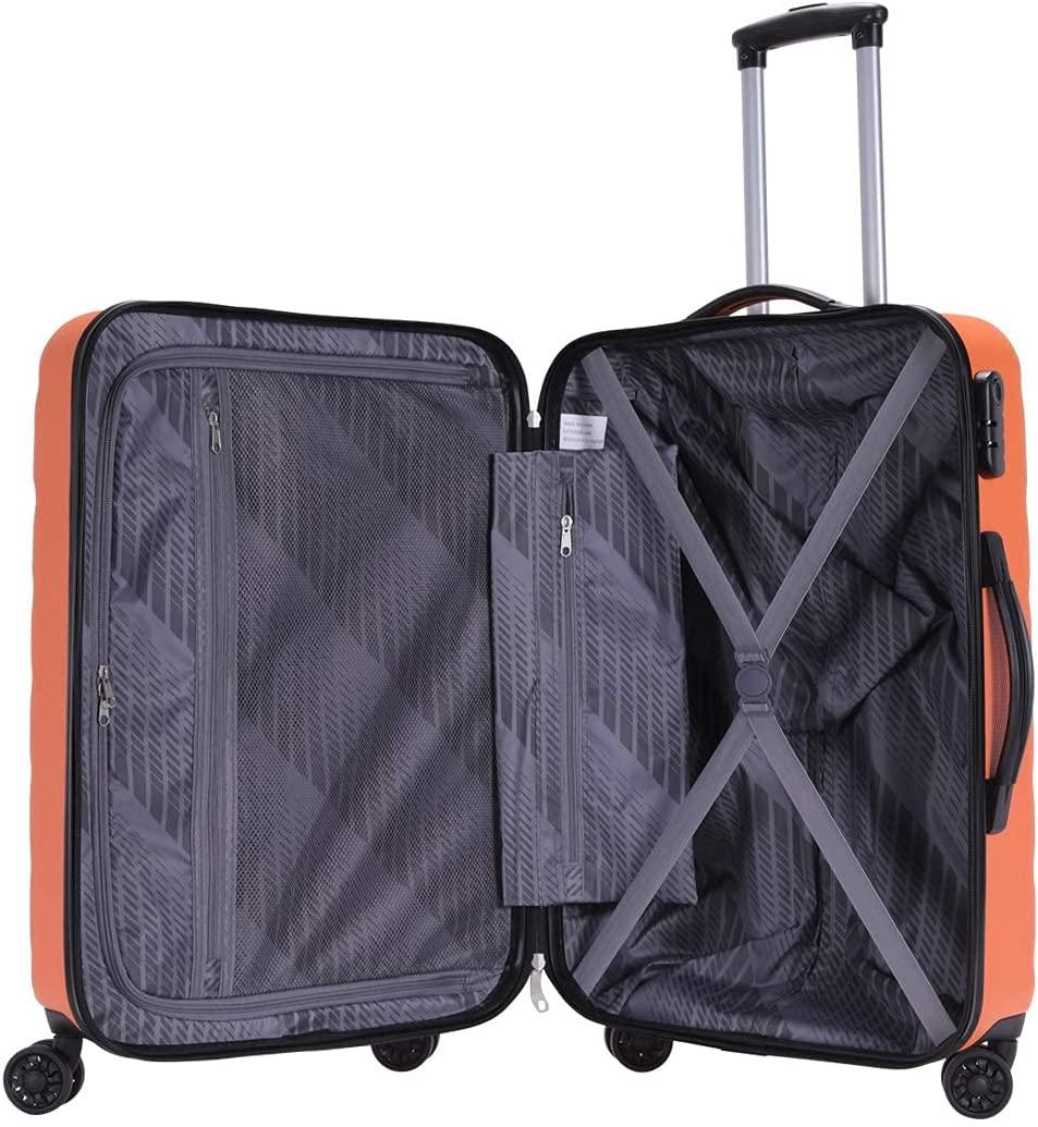 Anti-scratch ABS Material Hardside Spinner luggage, 28inch luggage, Wear-resistant, Lightweight Spinner Suitcase