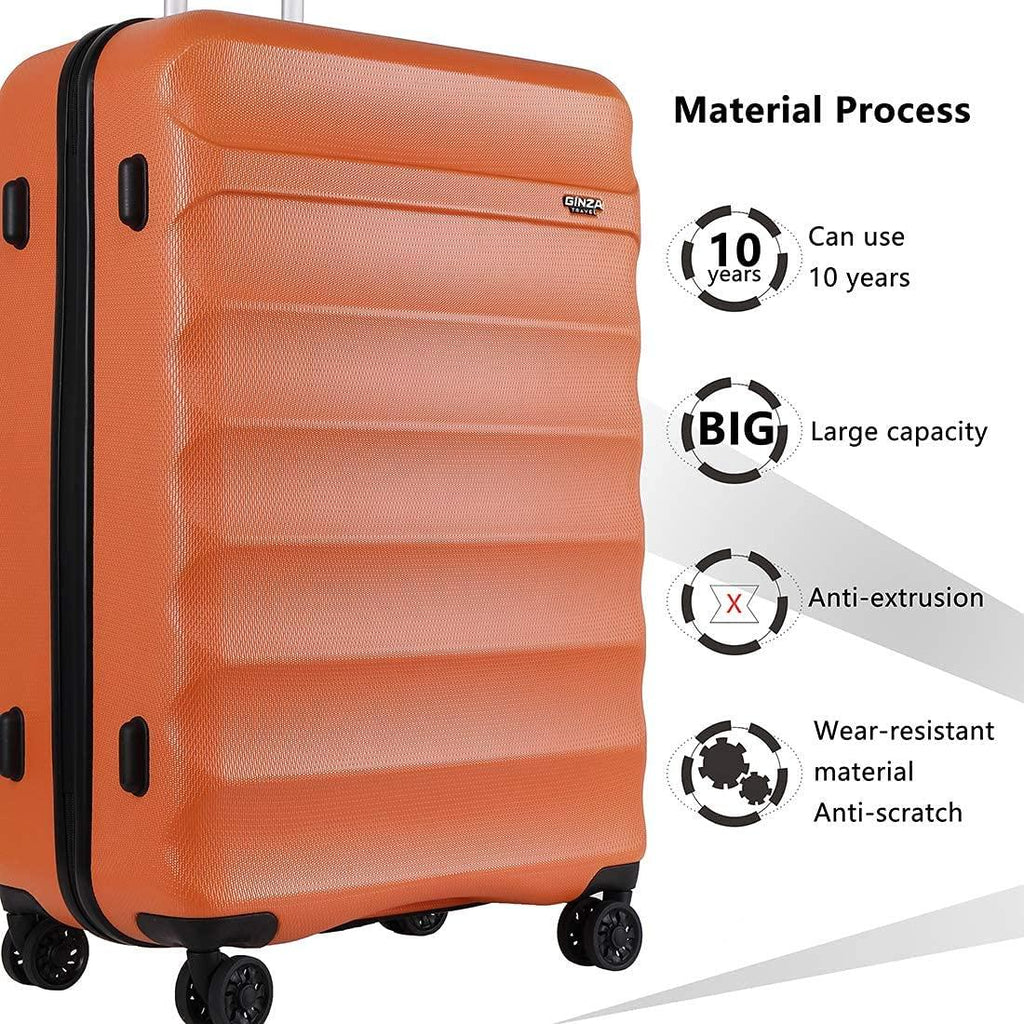 Anti-scratch ABS Material Hardside Spinner luggage, 28inch luggage, Wear-resistant, Lightweight Spinner Suitcase