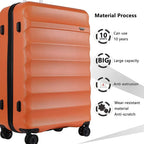 Anti-scratch ABS Material Hardside Spinner luggage, 28inch luggage, Wear-resistant, Lightweight Spinner Suitcase