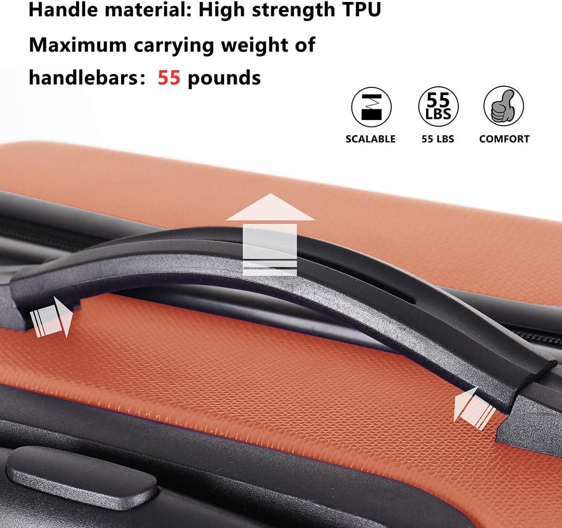 Anti-scratch ABS Material Hardside Spinner luggage, 28inch luggage, Wear-resistant, Lightweight Spinner Suitcase