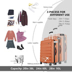 Anti-scratch ABS Material Hardside Spinner luggage, 28inch luggage, Wear-resistant, Lightweight Spinner Suitcase