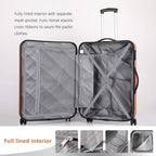 Anti-scratch ABS Material Hardside Spinner luggage, 28inch luggage, Wear-resistant, Lightweight Spinner Suitcase