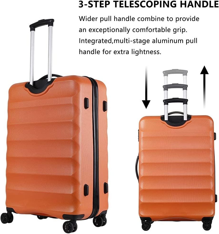 Anti-scratch ABS Material Hardside Spinner luggage, 28inch luggage, Wear-resistant, Lightweight Spinner Suitcase